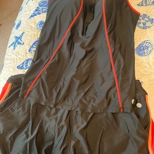 Lane Bryant Swim top and bottoms